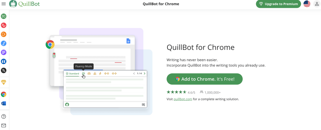 QuillBot homepage