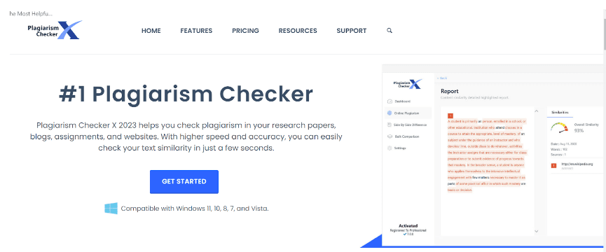 Plagiarism Checker X Overview