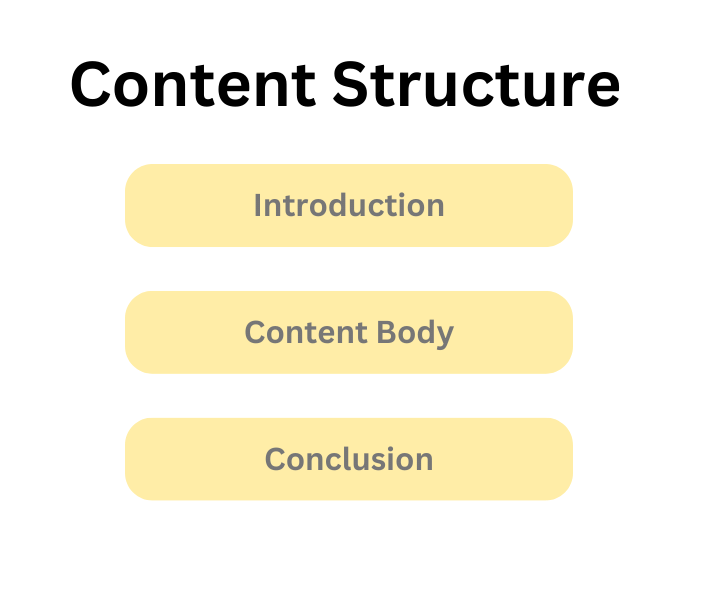 Content structure