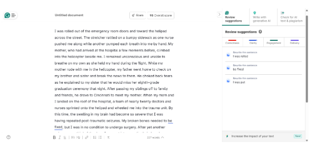 Check for AI text & plagiarism