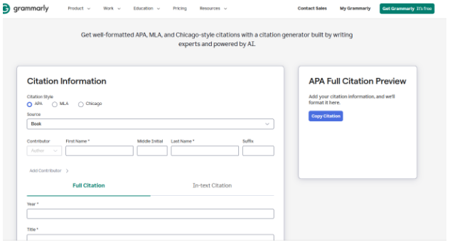Citation Generator