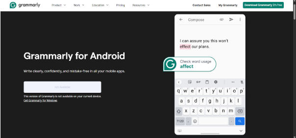 Grammarly For Android